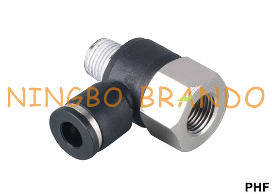 PHF Plastic Push-in Pneumatic Air Tube Fittings Universal Elbow