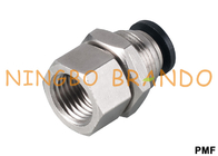 PMF Series Straight Pneumatic Tube Fittings Quick Connecting