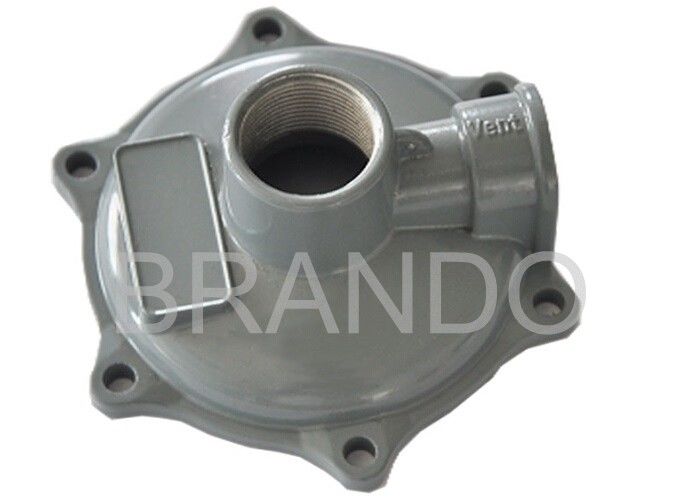 Powder Coated Aluminium Die Casting Parts , Custom Aluminum Casting Alloys
