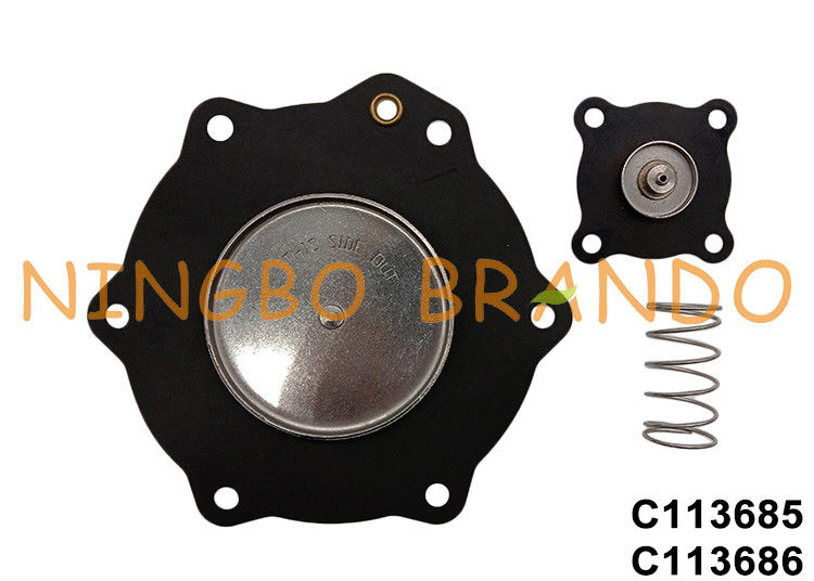 ASCO Type C113685 C113686 NBR Diaphragm For Pulse Jet Valve