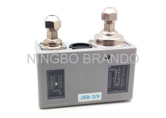 Pneumatic Pressure Switch / Electric Air Pressure Switch With Dual