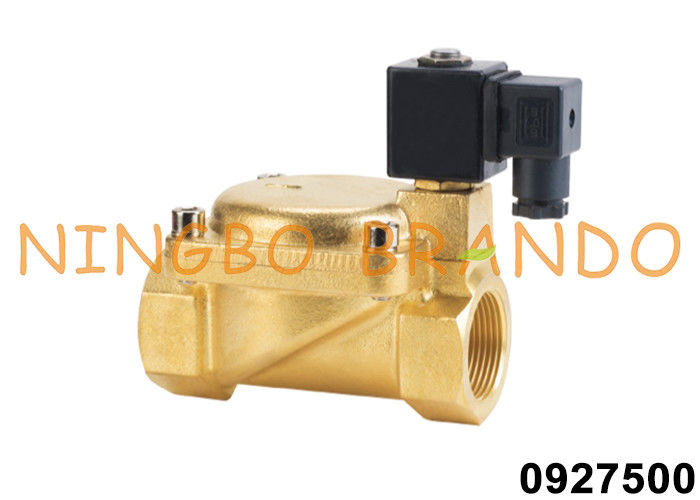 0927500 1-1/4'' 2 Way NC Brass Solenoid Valve For Air Compressor