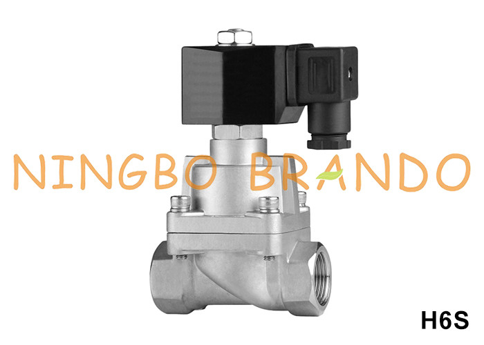75 bar High Pressure Stainless Steel Water Solenoid Valve 3/8'' 1/2'' 3/4'' 1'' 24V 220V