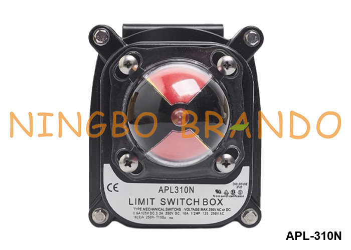 APL-310N Limit Switch Box Valve Position Indicator For Pneumatic Butterfly Valve