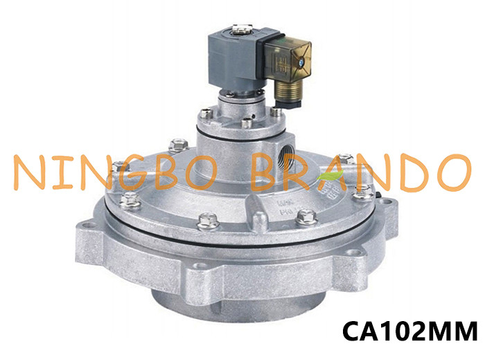 CA102MM 4'' Full Immersion Pulse Jet Valve For Bag Filter 24V DC 220V AC