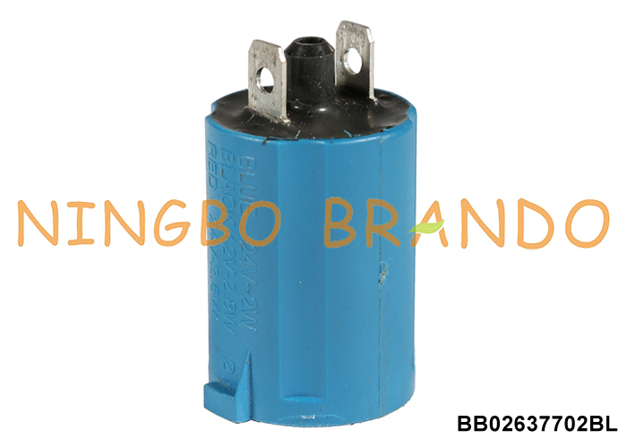 Blue Solenoid Coil For DELAVAL Milk Pulsator Parts 24V 2W 3.3W EP100 EP2090