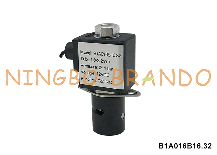 Normally Closed Solenoid Pinch Valve Clamp 3.2mm Tube 220V 110V 24V 12V