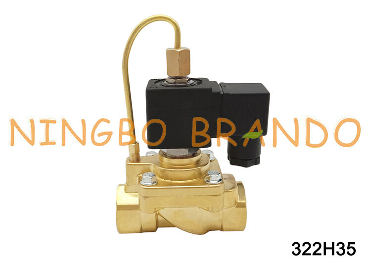 Parker Type G1/2'' 322H35 Normally Open Solenoid Valve High Pressure 40 bar