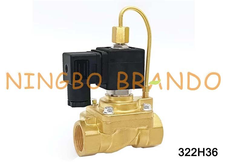 Parker Type G3/4'' 322H36 Parker Type High Pressure Solenoid Valve Normally Open 24V 220V