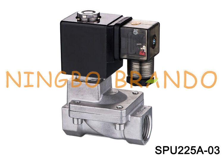 3/8'' SPU225A-03 Shako Type 2/2 Way Solenoid Valve SPU225A Series