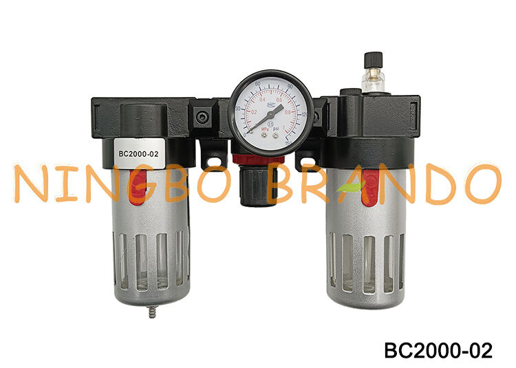 AC BC Series FRL Combination Air Treatment Processing Filter Regulator Lubricator