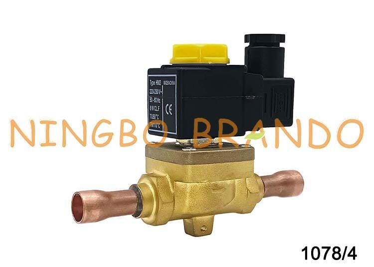 Castel Type Solenoid Valve 1/2'' Solder 1078/4 1078/4A6 1078/4A7 24V 110V 220V