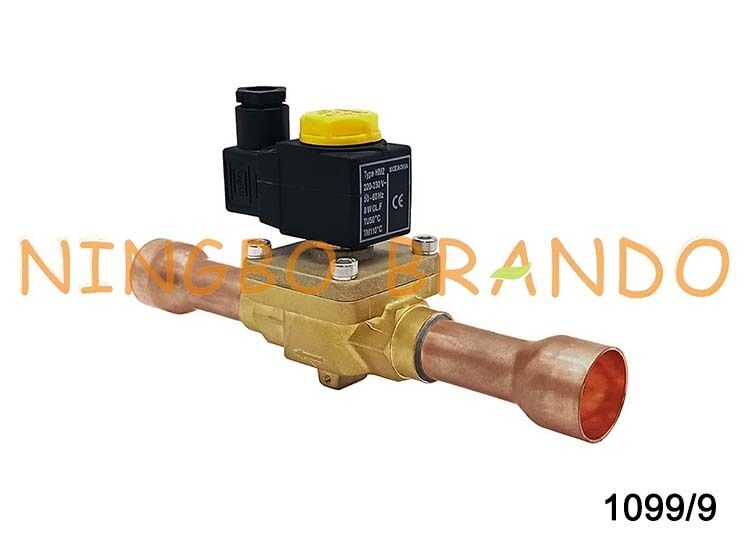 1099/9 Castel Type Solenoid Valve with Coil HM2 230V 1099/9A6 1-1/8'' solder