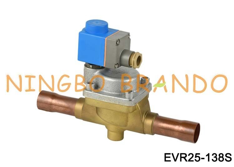 Solenoid Valve Danfoss Type 1-3/8'' Evr25 Odf 220VAC 24VDC