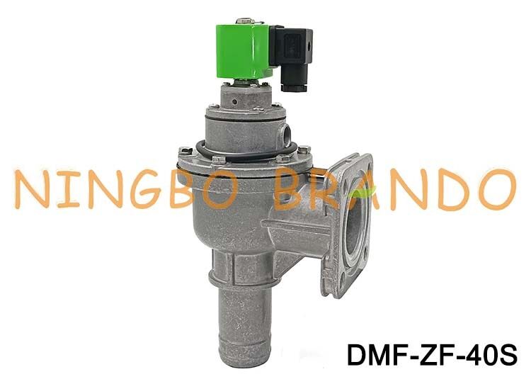 DMF-ZF-40S Diaphragm Valve 1.5 inch Right Angle Flanged Electromagnetic Pulse Valve