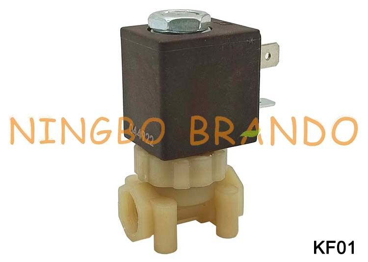 CEME Type 1/8'' NC Solenoid Valve PA66 Nylon Body Normally Closed Electric Valve
