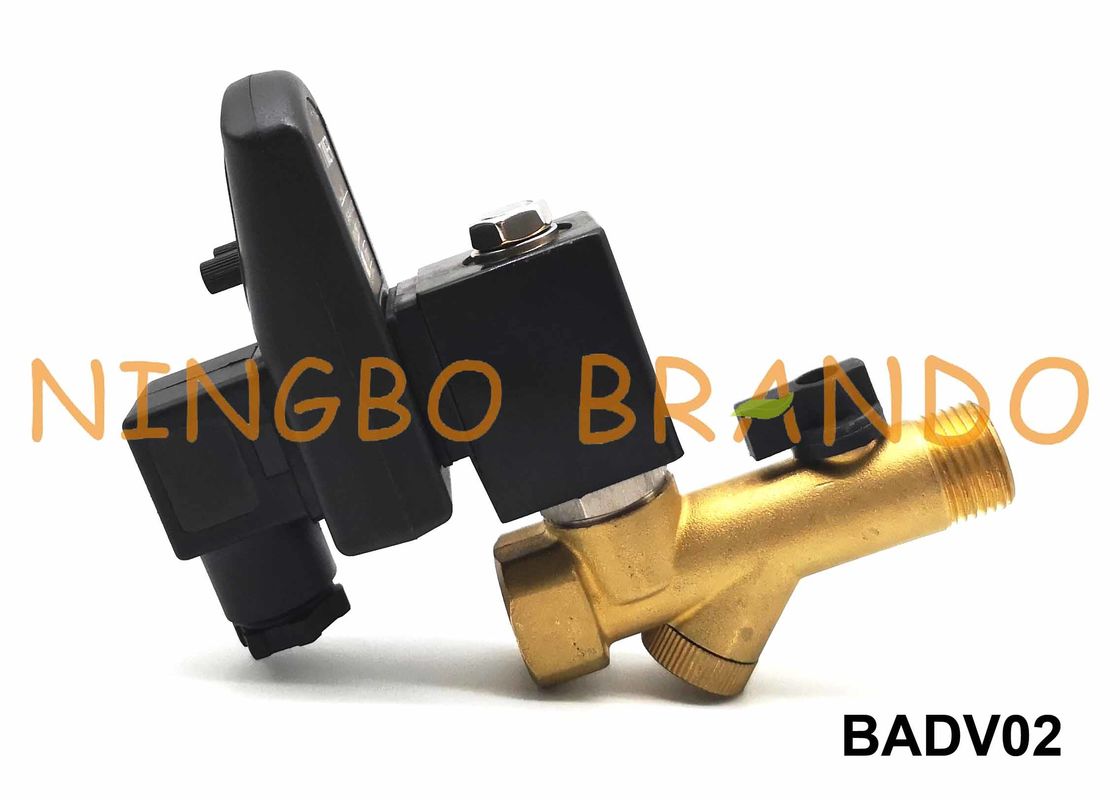 AC220V DC24V 1/2'' COMBO Jorc Type Condensate Automatic Drain Valve For