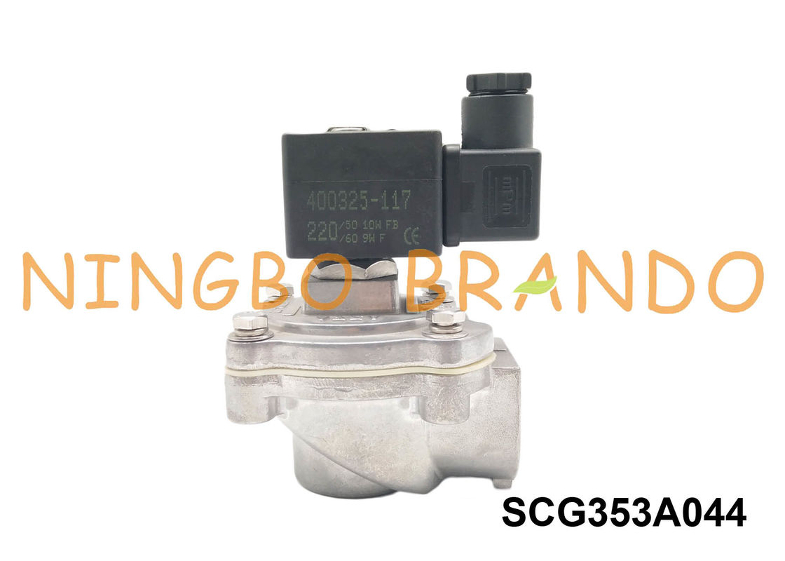 1" SCG353A044 ASCO Type Dust Collector Pulse Valve With Integral Pilot Solenoid AC110V AC220V