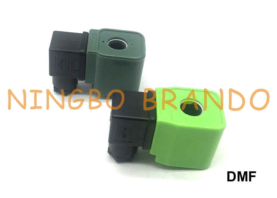 24VDC 220VAC Green Solenoid Coil For New SBFEC DMF Series Diaphragm Pulse Valve