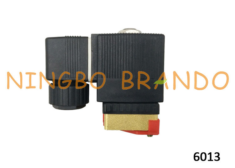 Type 6013 Direct Acting Plunger Solenoid Valve Space Saving Flange Connection For Medical Ventilator