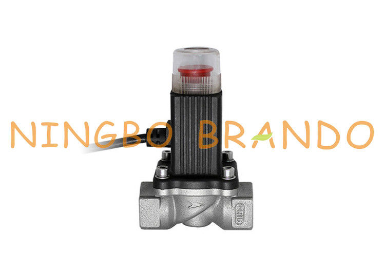 3/4" 1/2" 1" Emergency Natural Gas Safety Shut Off Solenoid Valve With