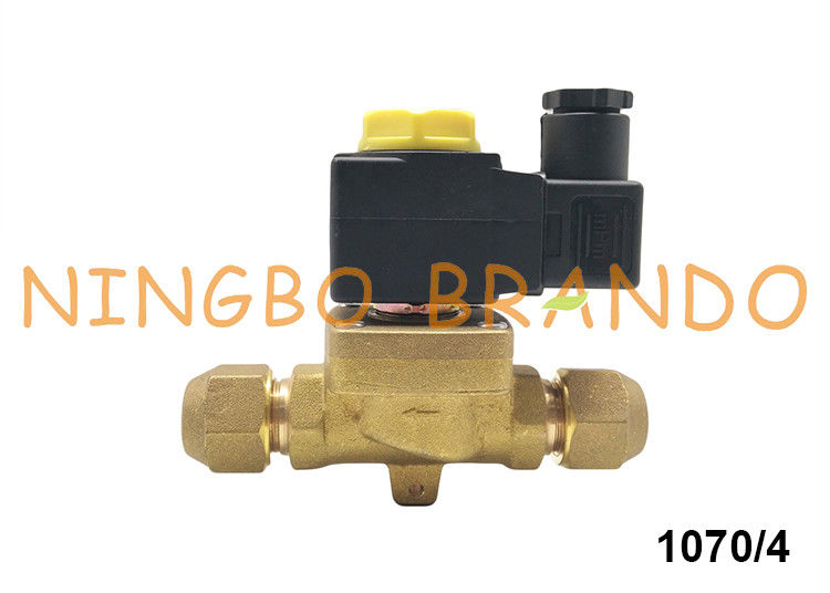 Castel Type 1/2&quot; SAE Brass MSV Series Liquid Line Solenoid Valve 1070/4