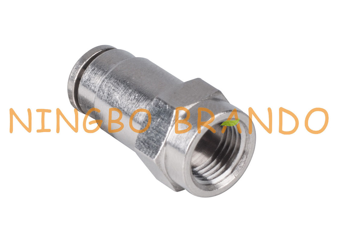 Female Straight Brass Pneumatic Quick Fittings 1/8'' 1/4'' 3/8'' 1/2''