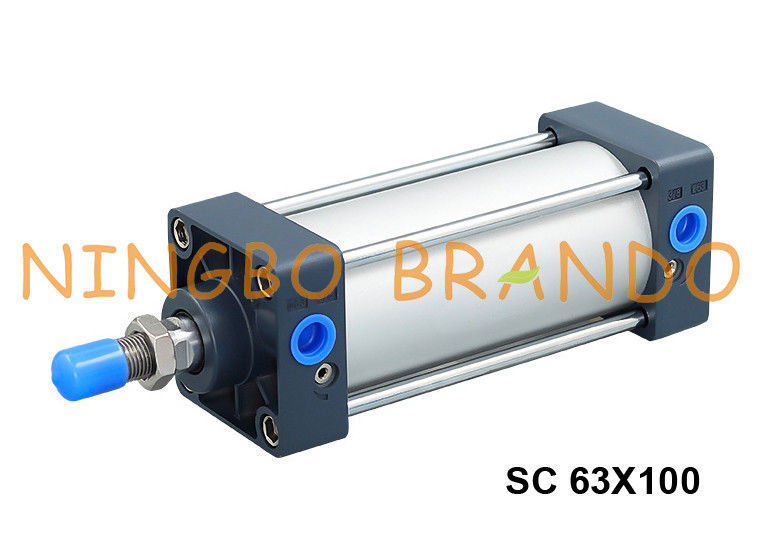 Double Acting Pneumatic Air Cylinder Airtac Type SC63x100
