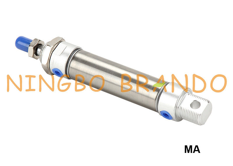 Mini Pneumatic Piston Air Cylinder 25 Bore 50 Stroke Stainless Steel