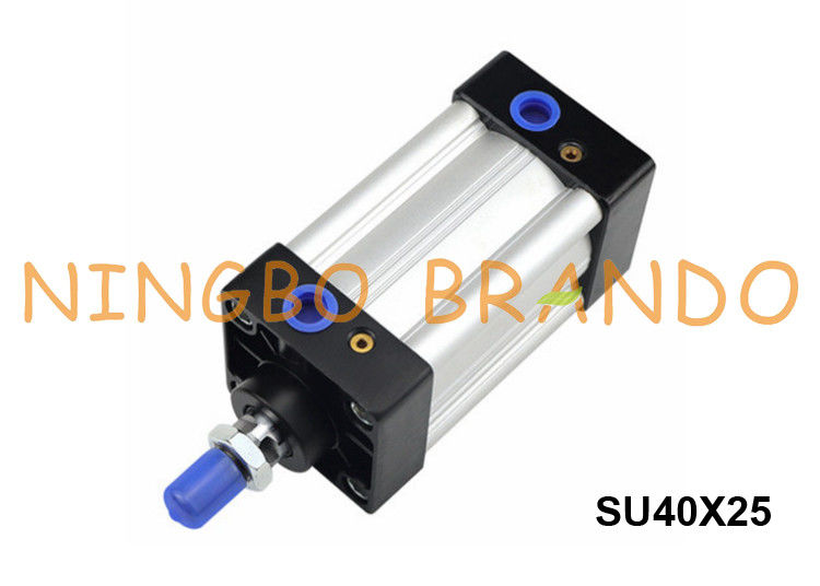 40mm Bore 25mm Stroke Air Pneumatic Cylinder Airtac Type SU40X25