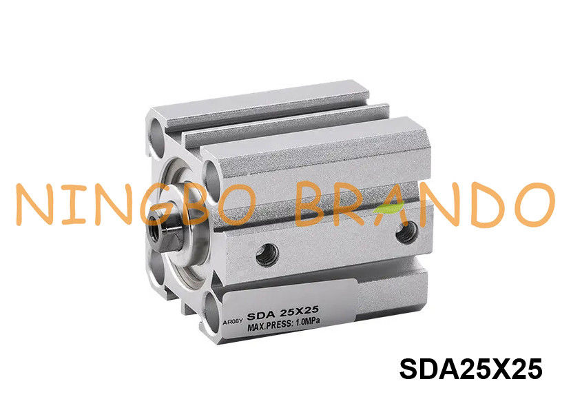 Airtac Type Compact Cylinder Pneumatic SDA25X25 25mm Bore 25mm Stroke