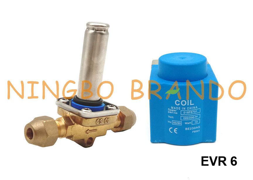 3/8'' Refrigeration Solenoid Valve Danfoss Type EVR 6 032F8072
