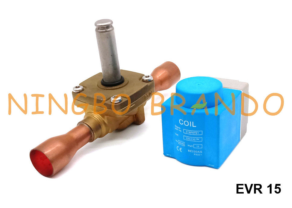 Solenoid Valve In HVAC Danfoss Type EVR 15 NC 7/8'' 032L1225