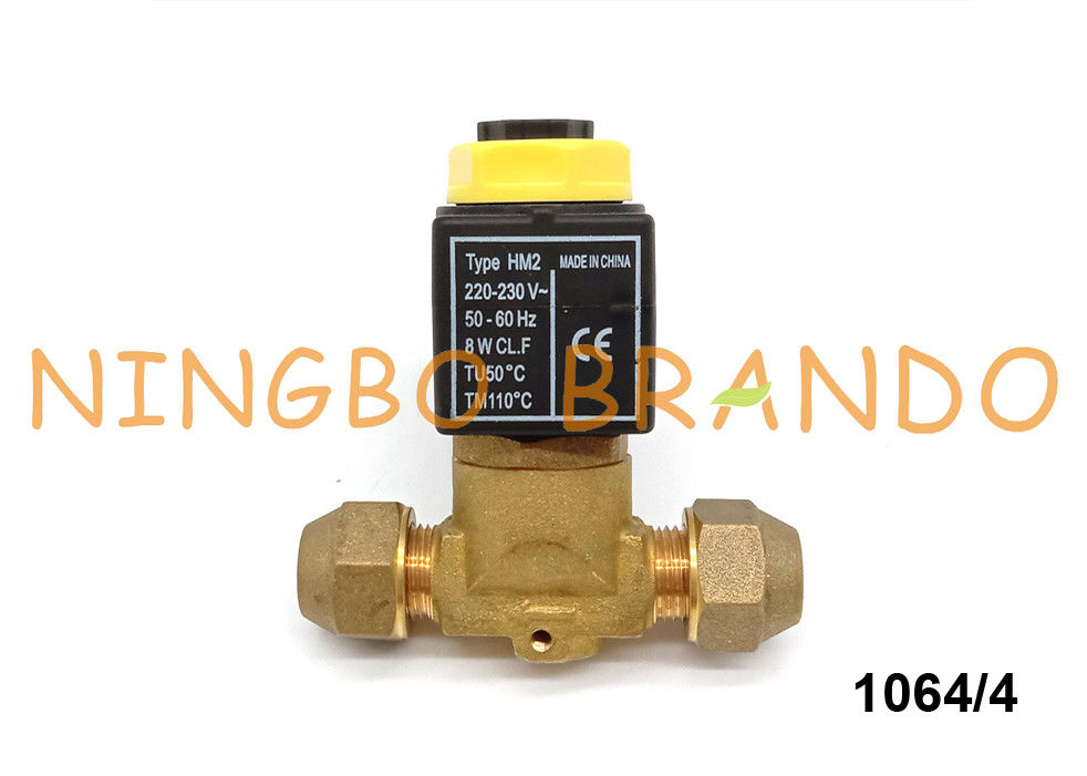 HVAC Refrigerant Solenoid Valve Castel Type 1064/4 1/2'' Flare SAE