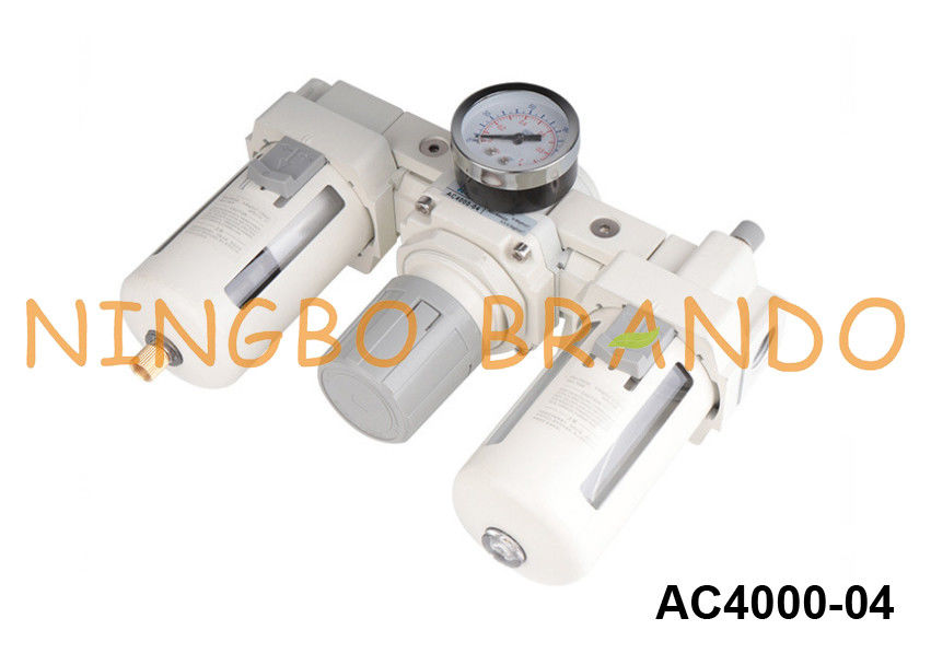 SMC Type FRL 1/2'' AC400004 Air Filter Regulator And Lubricator Unit