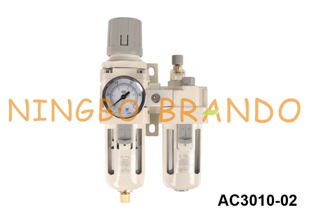 AC301002 SMC Type FRL Air Filter Regulator Lubricator Combination