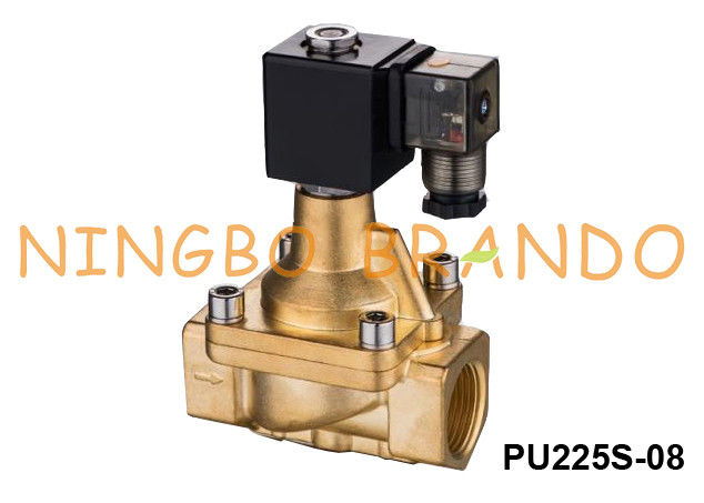 PU225S-08 Shako Type 1'' 2/2 Way Steam Solenoid Valve 24VDC 220VAC