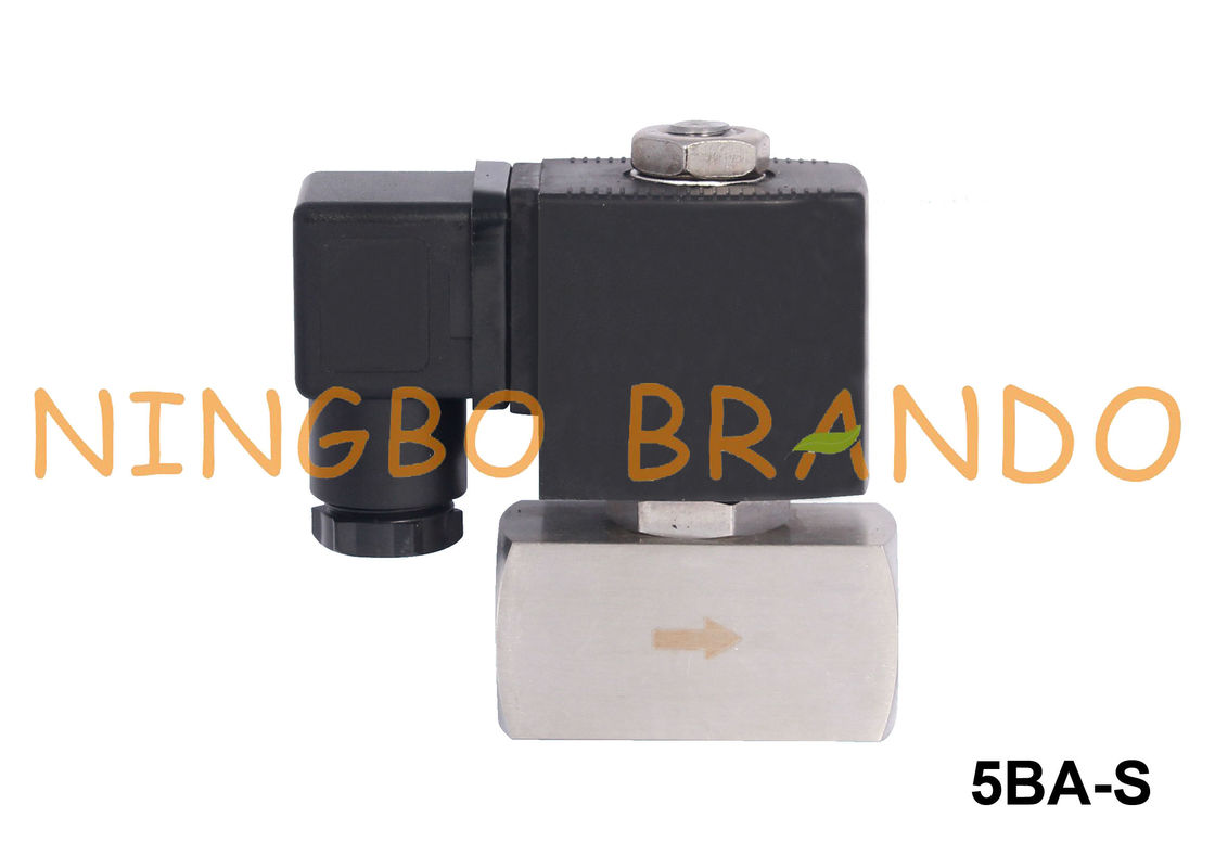 Normally Open Stainless Steel Water Solenoid Valve 1/4'' 3/8'' 1/2'' 24 220 Volt