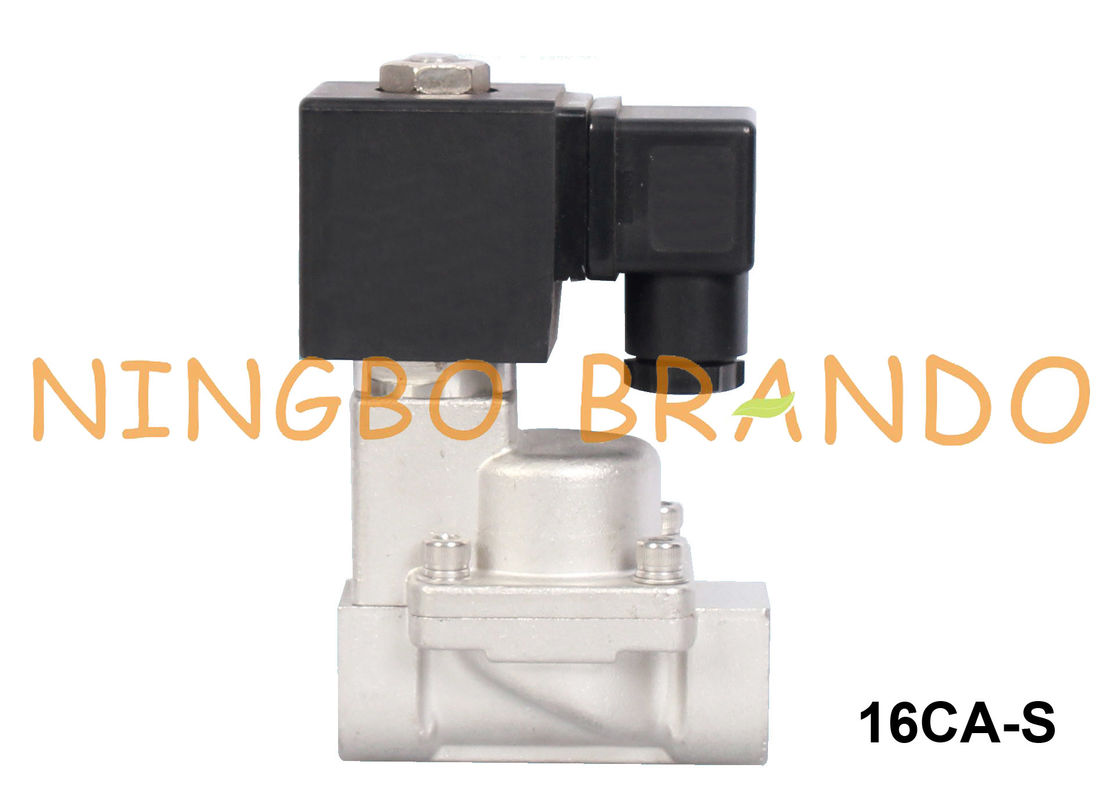 3/8'' 1/2'' 3/4'' 1'' Electric Steam Solenoid Valve Normally Closed 24V 220V
