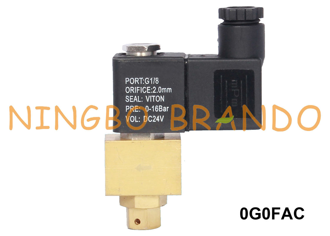 1/8'' 12VDC 24VDC Solenoid Shut Off Valve For Petrol Diesel Fuel Oil
