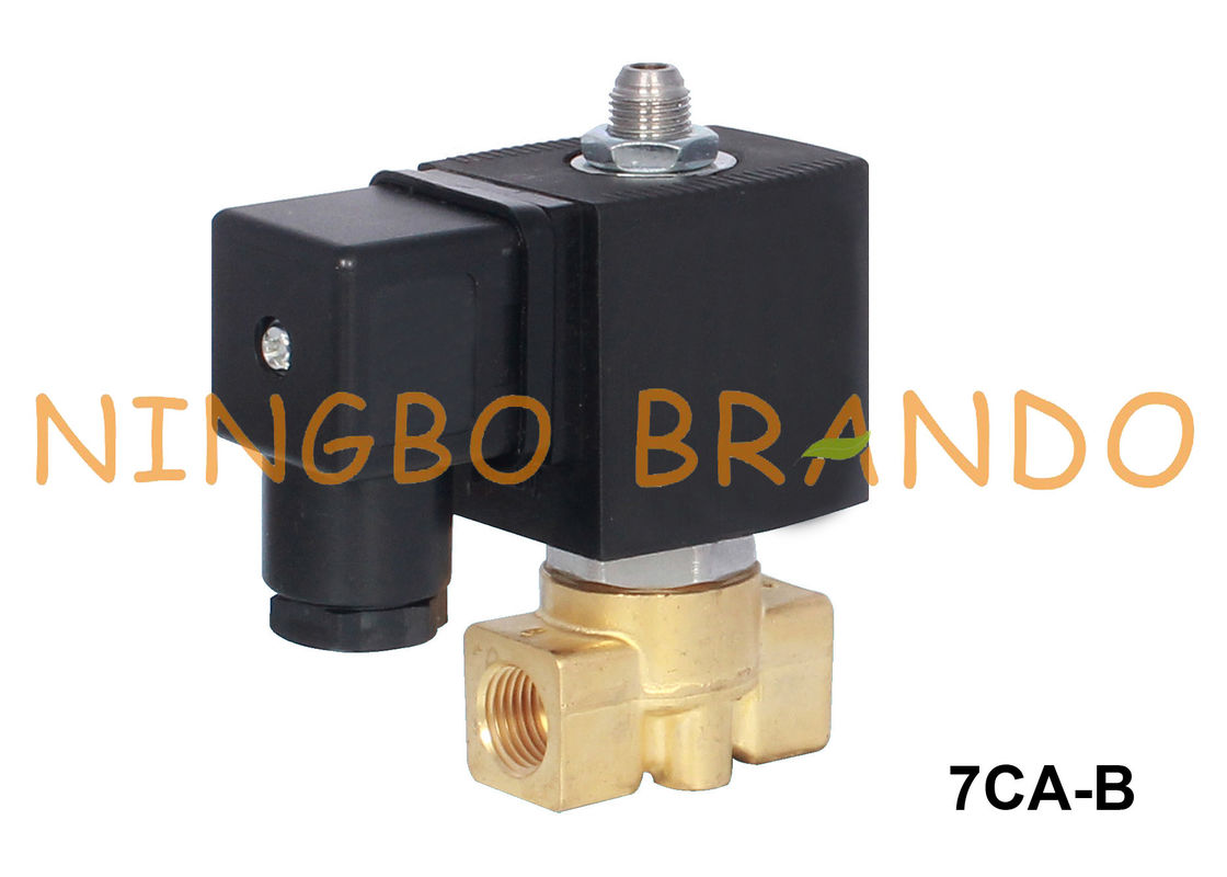 1/8'' 1/4'' 3 Way Water Air Brass Solenoid Valve 12V 24V 110V 220V