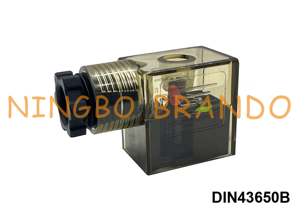 DIN 43650 Form B MPM Solenoid Valve Coil Connector IP65 DIN 43650B