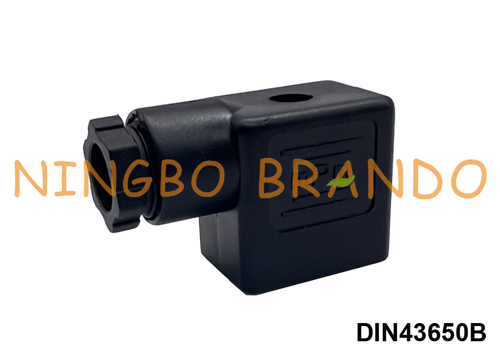 DIN43650B Solenoid Valve Coil Connector Plug IP65 DIN 43650 Type B