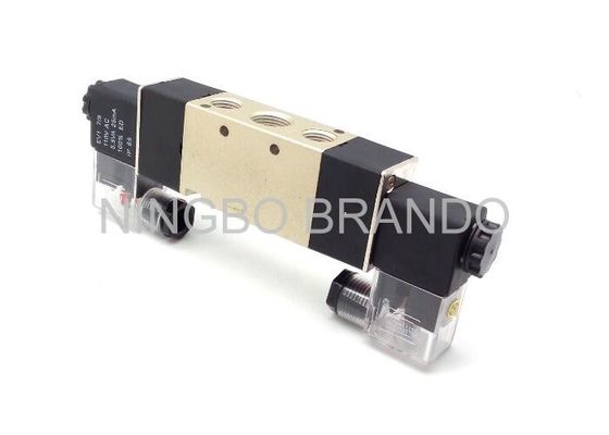 3/8" Port Size Pneumatic Cylinder Valve Double head Double position Close Type