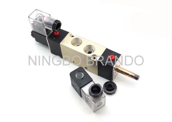 3/8" Port Size Pneumatic Cylinder Valve Double head Double position Close Type
