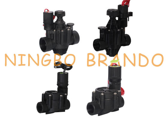 1" 1 1/2" 2" 3" Plastic Irrigation Solenoid Valve For Agriculture 9V 12V 24V DC