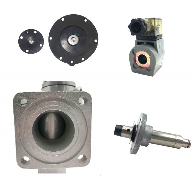 2 Inch Goyen Type Normal Closed NBR Diaphragm Flanged Connection CAC45FS Pilot Operated Solenoid