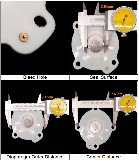 C113443 C113444 K200262 K238866 ASCO Type Diaphragm Valve Repair Kit