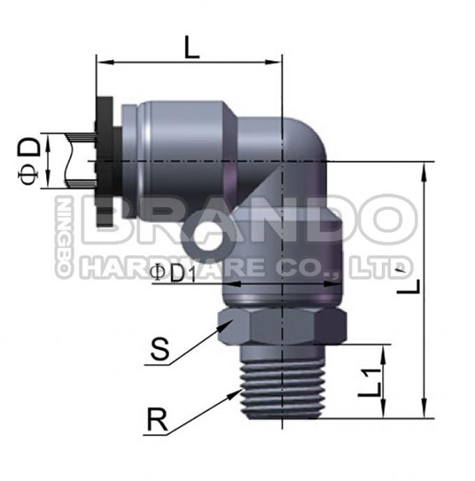 Pneumatic Fittings Quick Connect