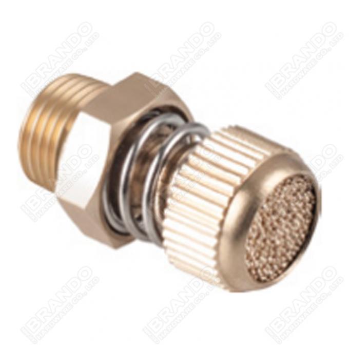 Aluminum Alloy Pneumatic Air Cylinder Silencer Muffler 1/8" 1/4'' 3/8''